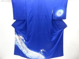 薔薇に蝶模様訪問着